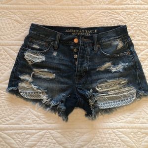 American Eagle jean shorts